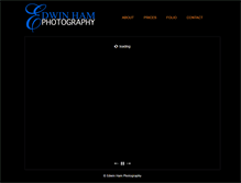 Tablet Screenshot of edwinhamphotography.com